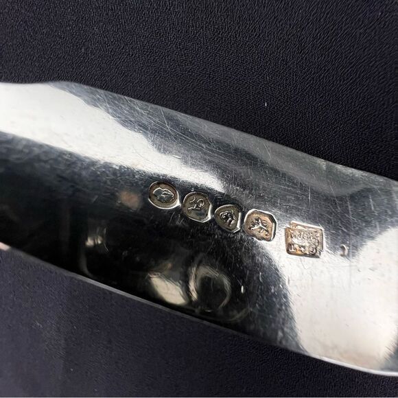 Antique English Sterling Silver William Eaton Serving Spoon William Eaton 1800's - Picture 8 of 12